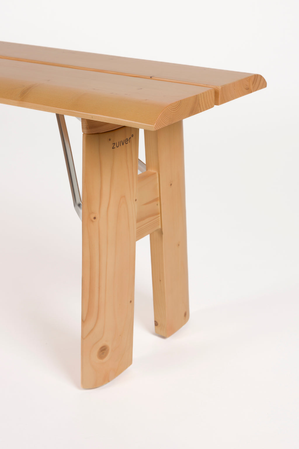 Avenue - Banc D'Extérieur - Bois de pin - Naturel/Beige