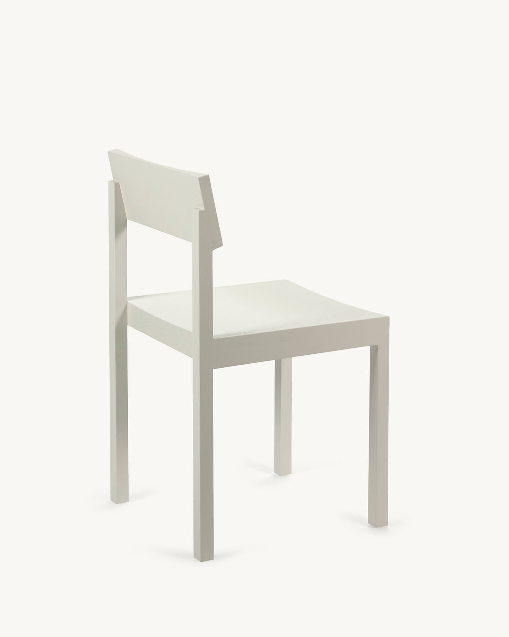 Silent - Chaise - Frêne - Chalk
