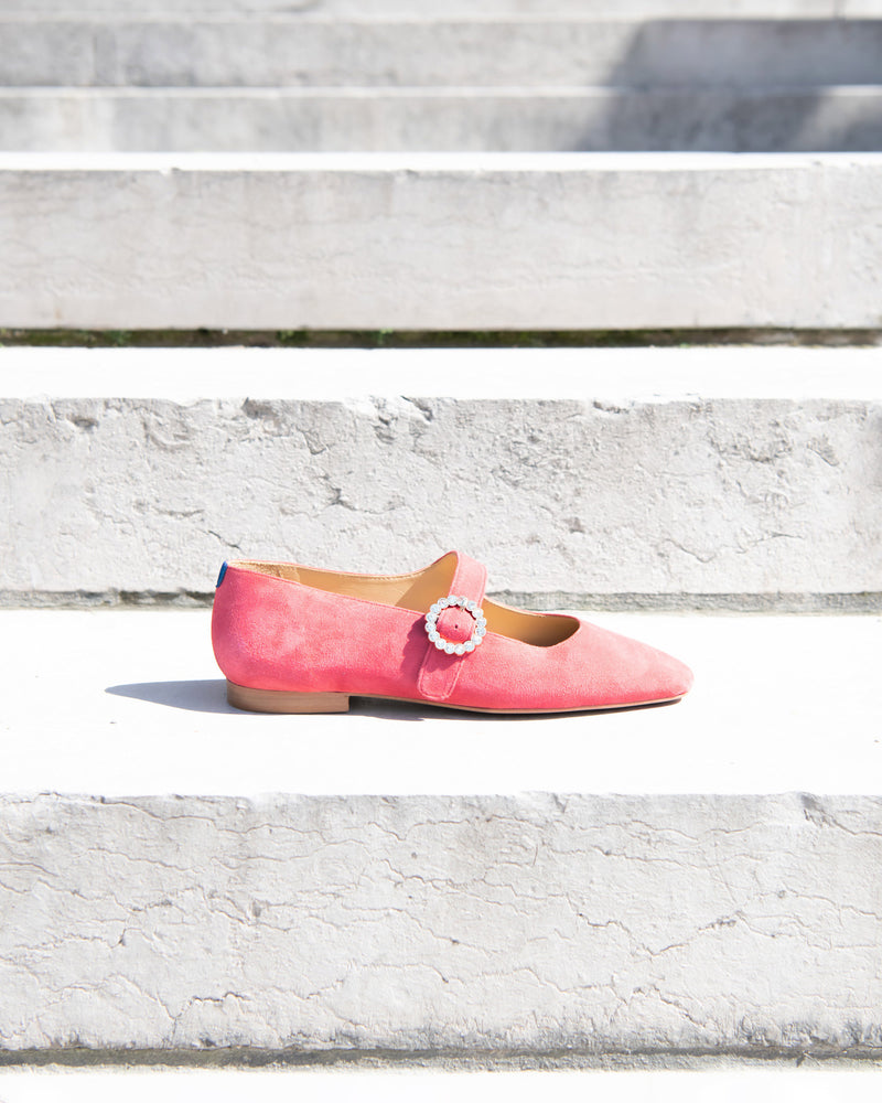 Mary Janes Babies Low - Corail - Femme