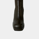 Chelsea Mid Boots Ann Tuil Babette - Cuir Kaki