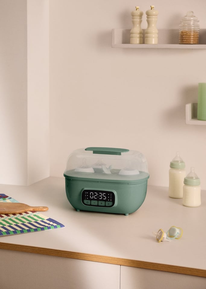 Baby Bottle Care - Stérilisateur Multifonction Avec Séchage Pour 8 Biberons - Sauge