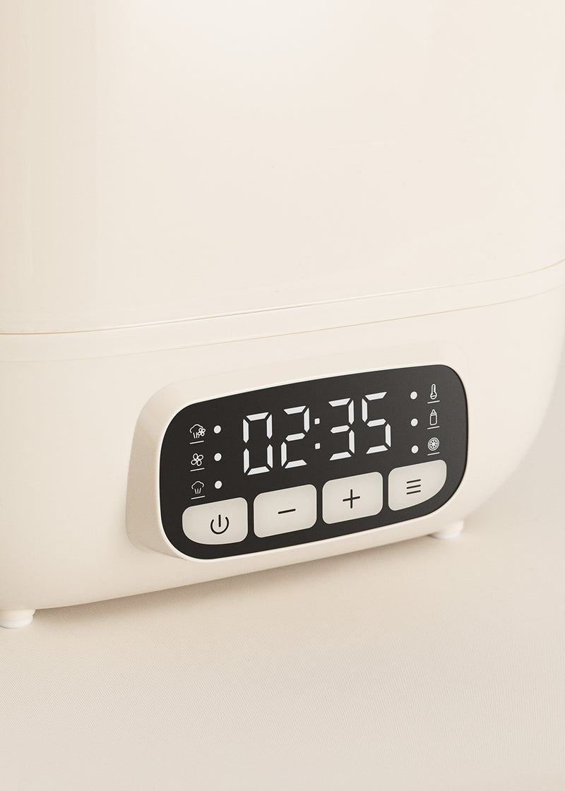 Cuidado de biberones - Esterilizador multifunción con secado para 8 biberones - Blanco roto