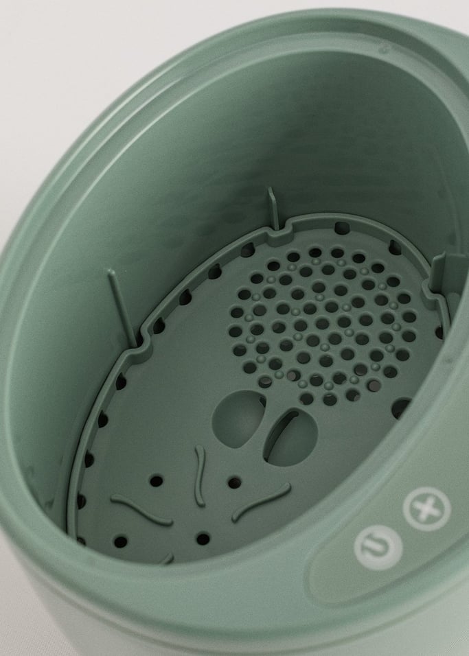 Calentador de biberones - Calentador de biberones + Esterilizador + Cocción al vapor - 2 biberones - Salvia