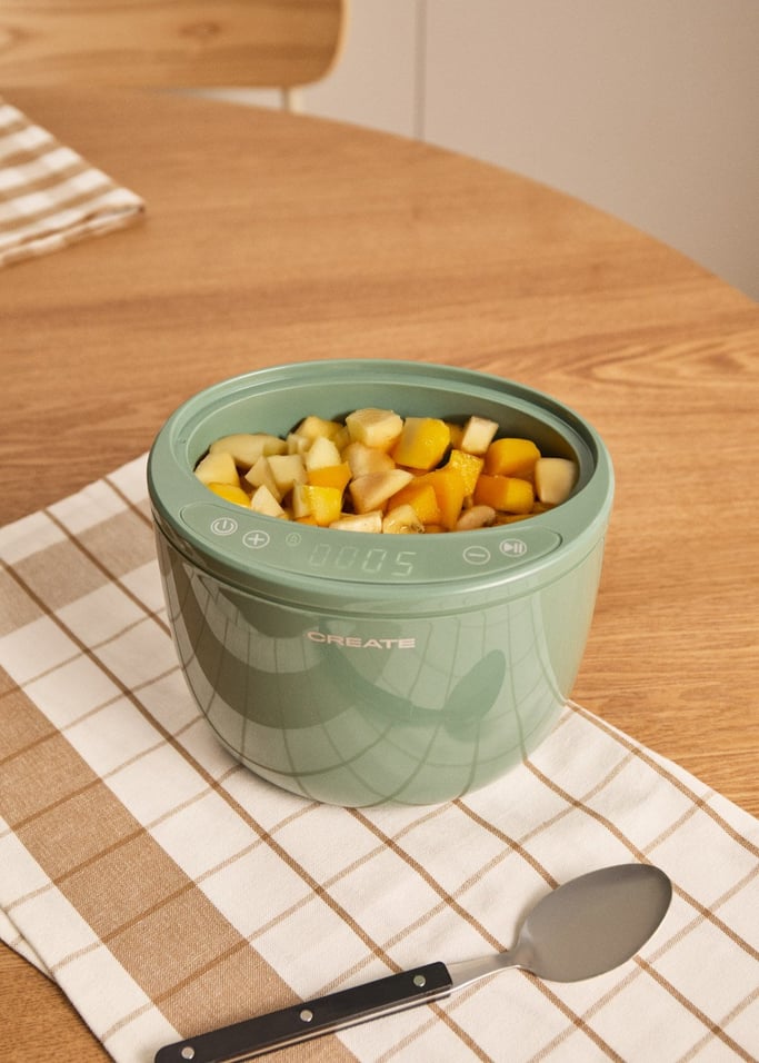 Calentador de biberones - Calentador de biberones + Esterilizador + Cocción al vapor - 2 biberones - Blanco roto