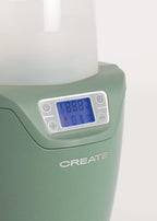 Baby Bottle Warmer - Baby Bottle Warmer - Chauffe-Biberon + Stérilisateur + Cuisson À La Vapeur - 1 Biberon - Sauge