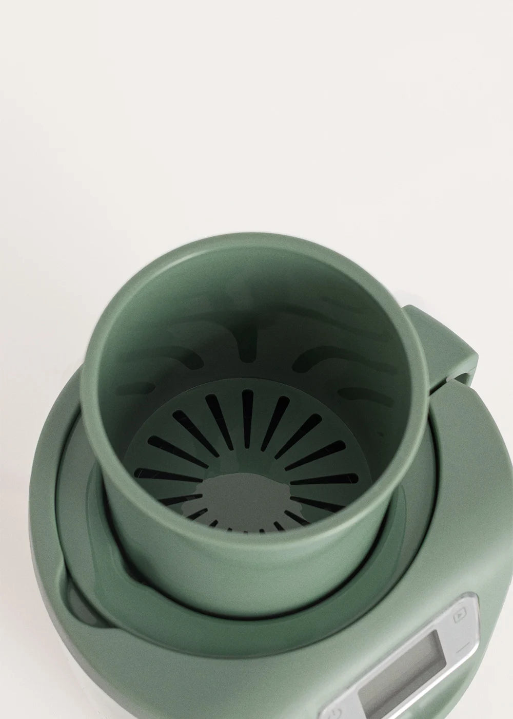 Baby Bottle Warmer - Baby Bottle Warmer - Chauffe-Biberon + Stérilisateur + Cuisson À La Vapeur - 1 Biberon - Sauge