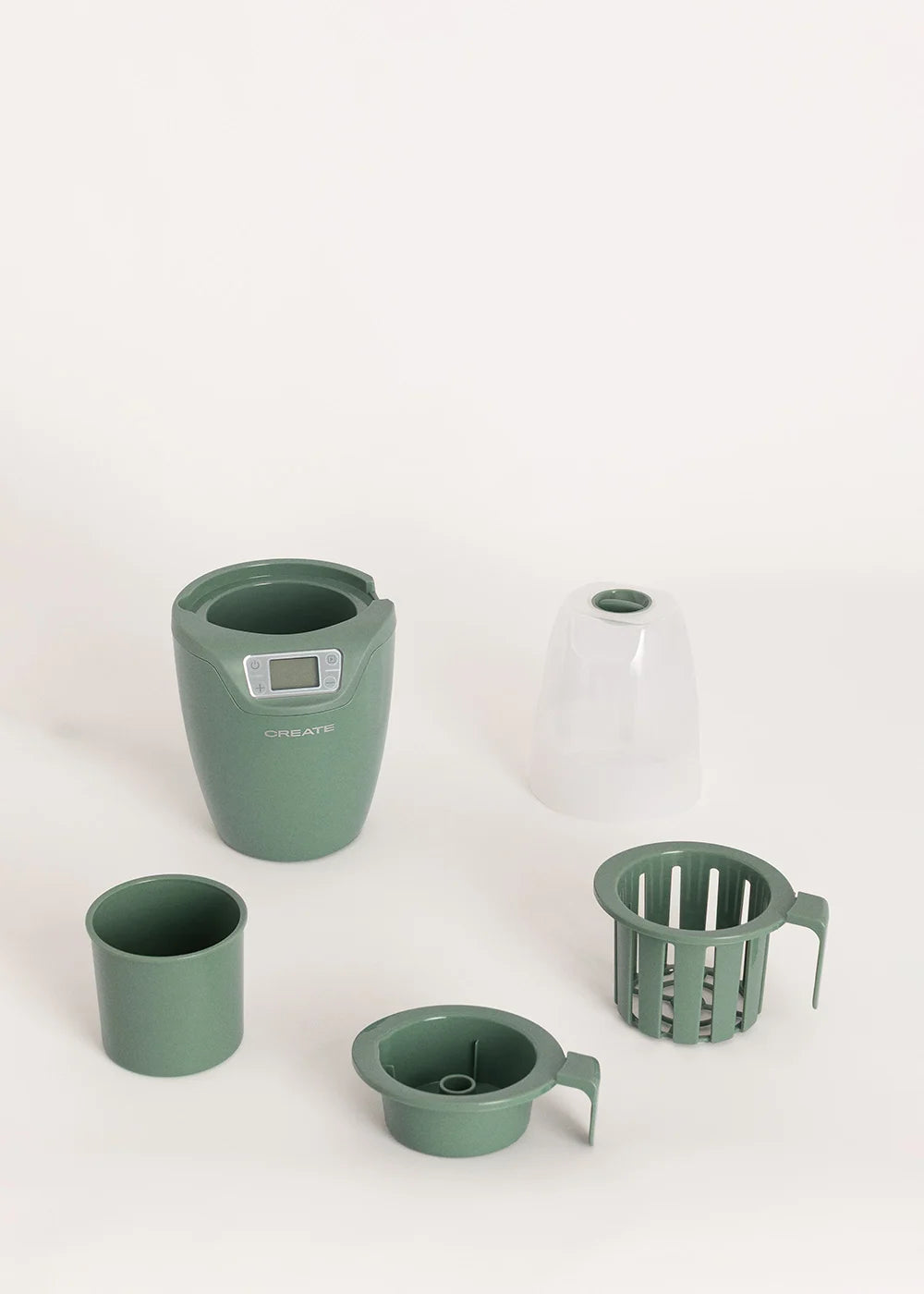 Baby Bottle Warmer - Baby Bottle Warmer - Chauffe-Biberon + Stérilisateur + Cuisson À La Vapeur - 1 Biberon - Sauge