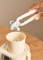 Baby Bottle Warmer - Baby Bottle Warmer - Chauffe-Biberon + Stérilisateur + Cuisson À La Vapeur - 1 Biberon - Blanc Cassé