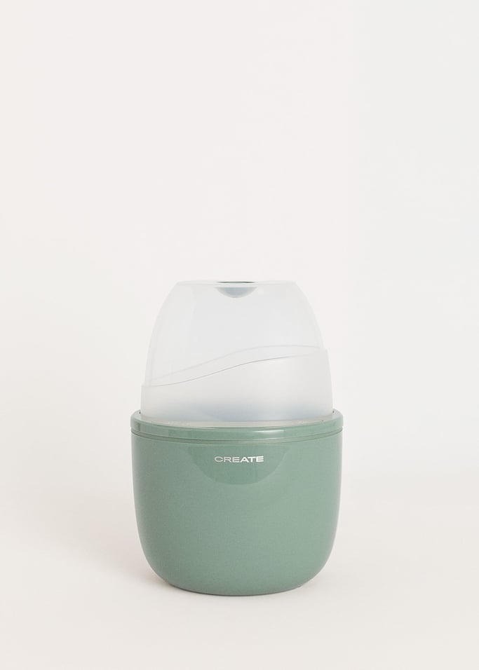 Baby Bottle Warmer - Calienta-Biberones + Esterilizador + Cocción al Vapor - 2 Biberones - Salvia