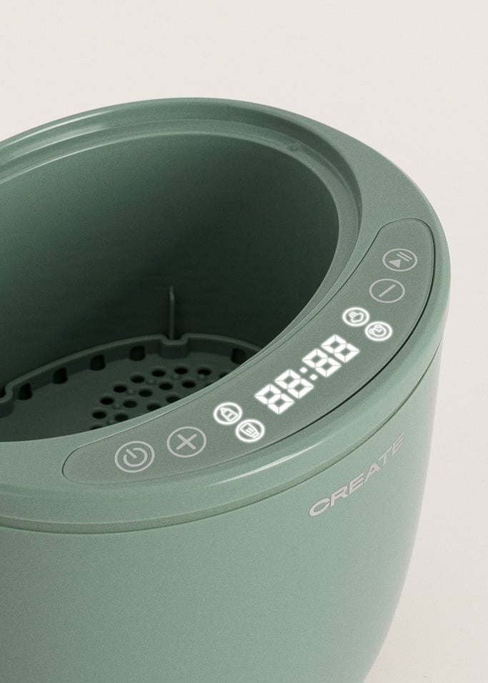 Baby Bottle Warmer - Calienta-Biberones + Esterilizador + Cocción al Vapor - 2 Biberones - Salvia