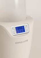 Baby Bottle Warmer - Baby Bottle Warmer - Chauffe-Biberon + Stérilisateur + Cuisson À La Vapeur - 1 Biberon - Blanc Cassé