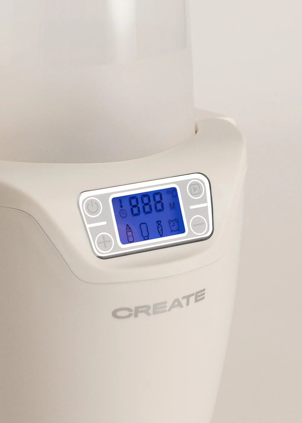 Baby Bottle Warmer - Baby Bottle Warmer - Chauffe-Biberon + Stérilisateur + Cuisson À La Vapeur - 1 Biberon - Blanc Cassé