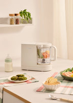 Baby Chefbot - Robot de cocina multifunción con esterilizador para bebés - Blanco roto
