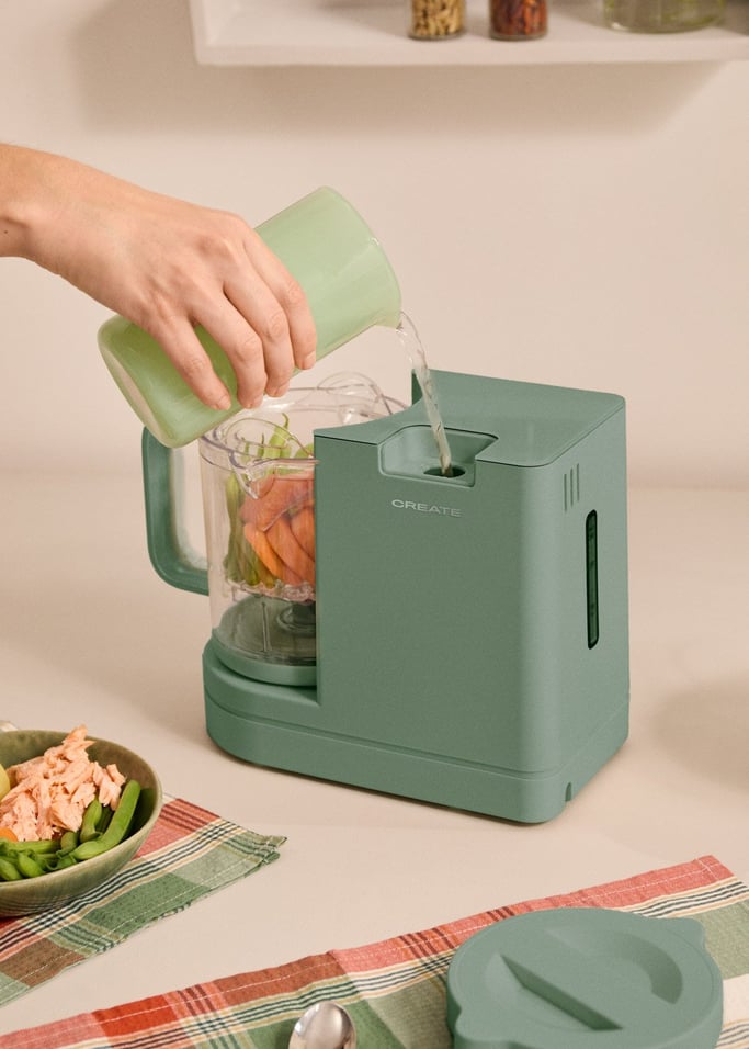Baby Chefbot - Robot Culinaire Multifonction Avec Stérilisateur Pour Bébés - Sauge