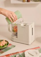 Baby Chefbot - Robot de cocina multifunción con esterilizador para bebés - Blanco roto