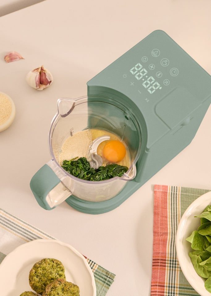 Baby Chefbot - Robot Culinaire Multifonction Avec Stérilisateur Pour Bébés - Sauge