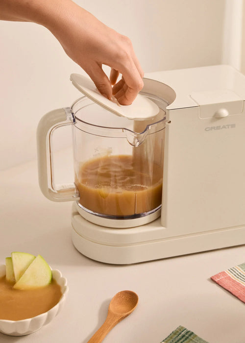 Baby Chefbot - Robot de cocina multifunción con esterilizador para bebés - Blanco roto