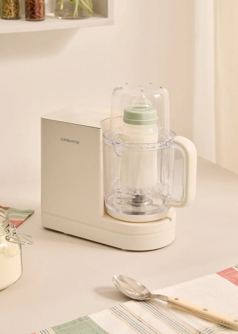 Baby Chefbot - Multifunction Food Processor with Sterilizer for Babies - Off-White