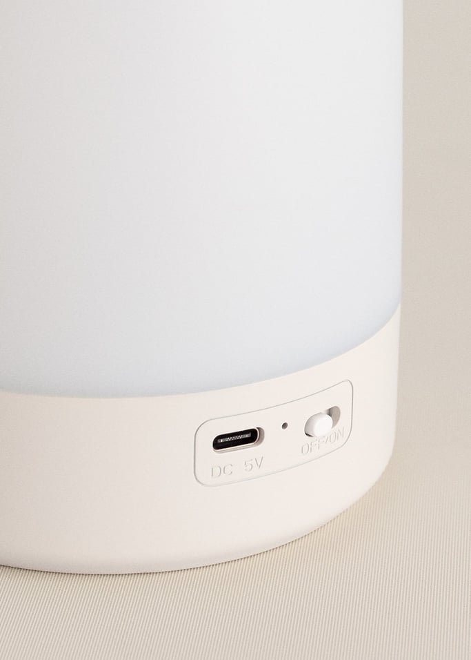 Baby Dream Connect - Lampe De Sommeil + Bruit Blanc Pour Bébé Avec Wi-Fi - Blanc Cassé