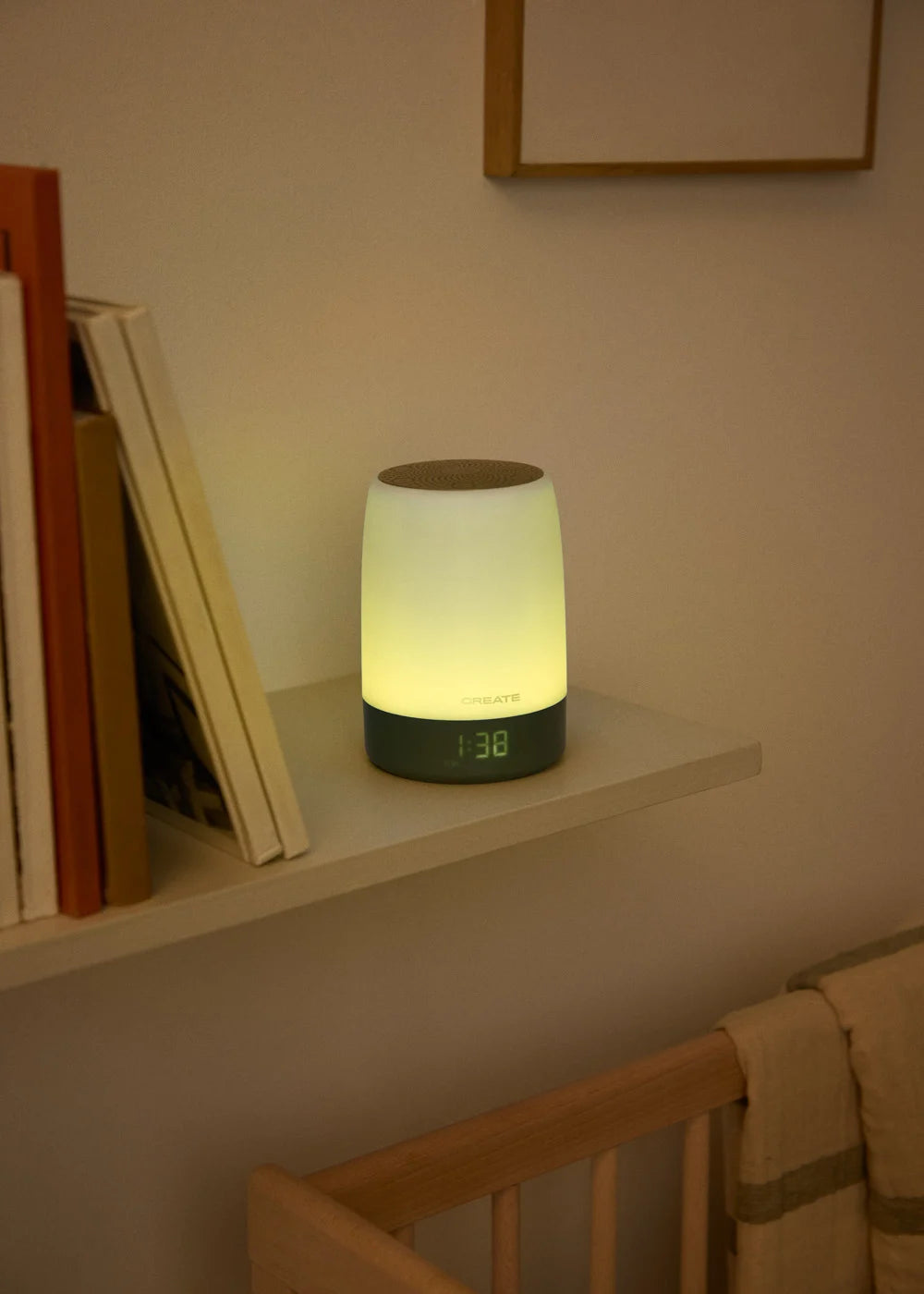 Baby Dream Connect - Lampe De Sommeil Et De Bruit Blanc Pour Bébé Avec Wi-Fi - Sauge