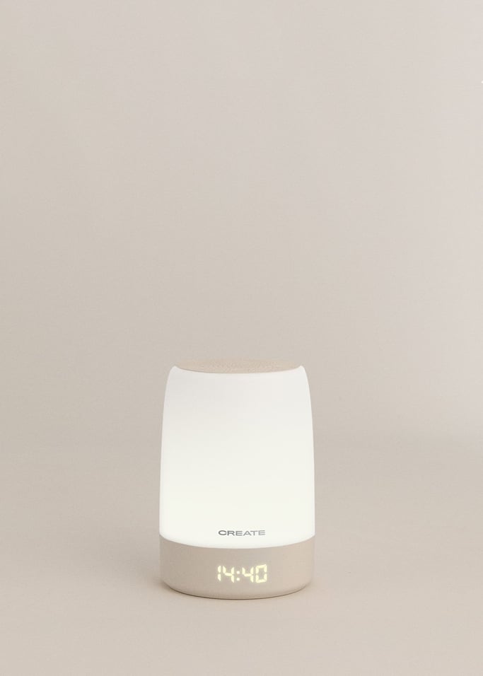 Baby Dream Connect - Lampe De Sommeil + Bruit Blanc Pour Bébé Avec Wi-Fi - Blanc Cassé