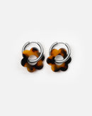 Baby Fleurette Earrings - Tortoiseshell