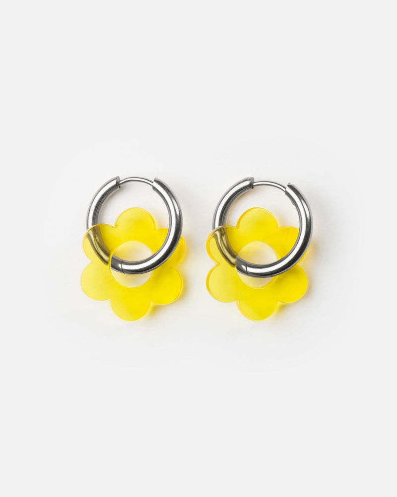 Baby Fleurette Earrings - Yellow