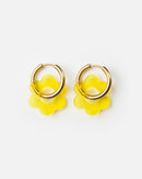 Baby Fleurette Earrings - Yellow