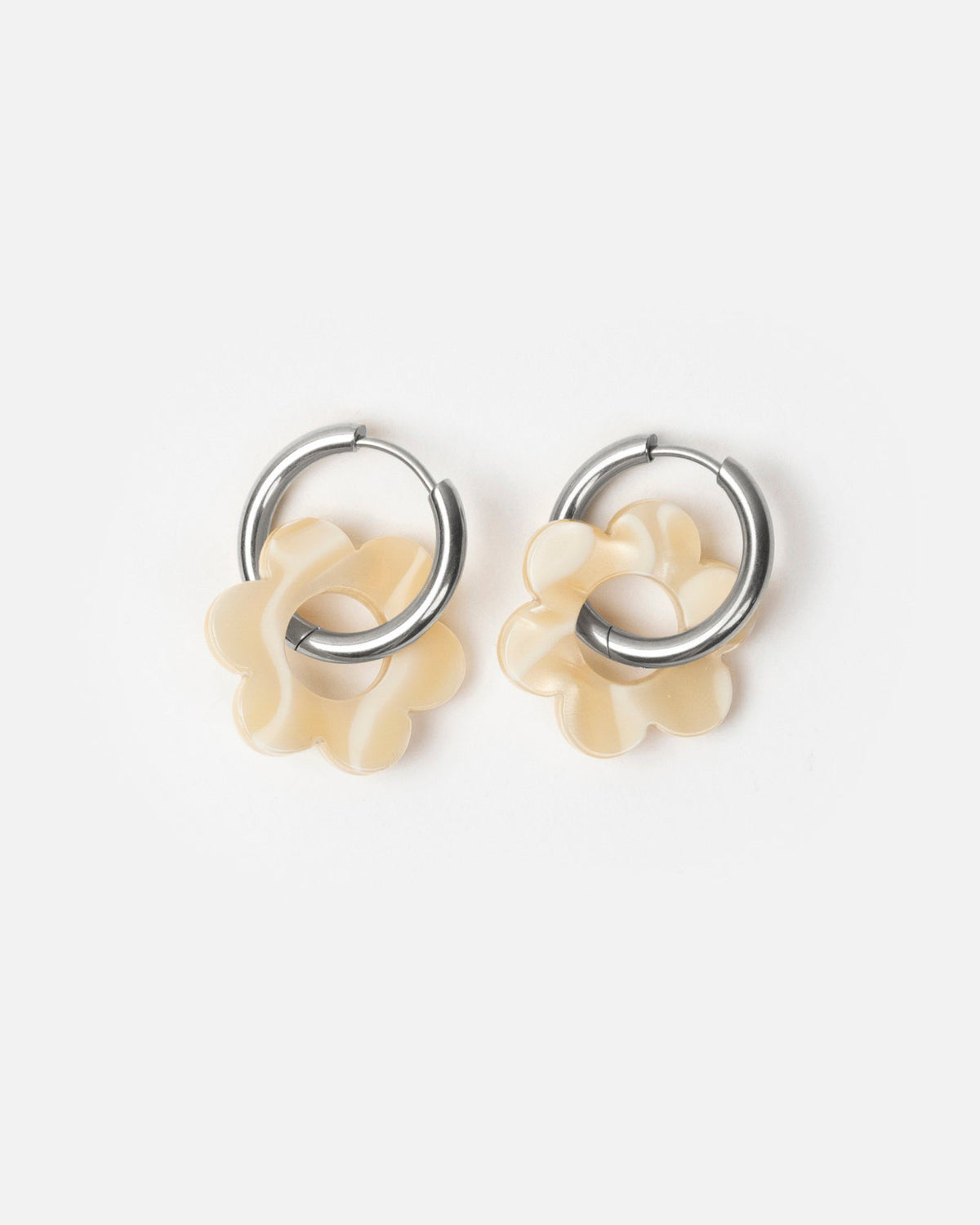Boucles D'Oreilles Baby Fleurette - Nude