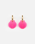 Boucles D'Oreilles Baby Mermaid - Fuchsia