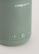 Calentador de leche portátil para bebés - Calentador de leche + agua para biberones - Salvia