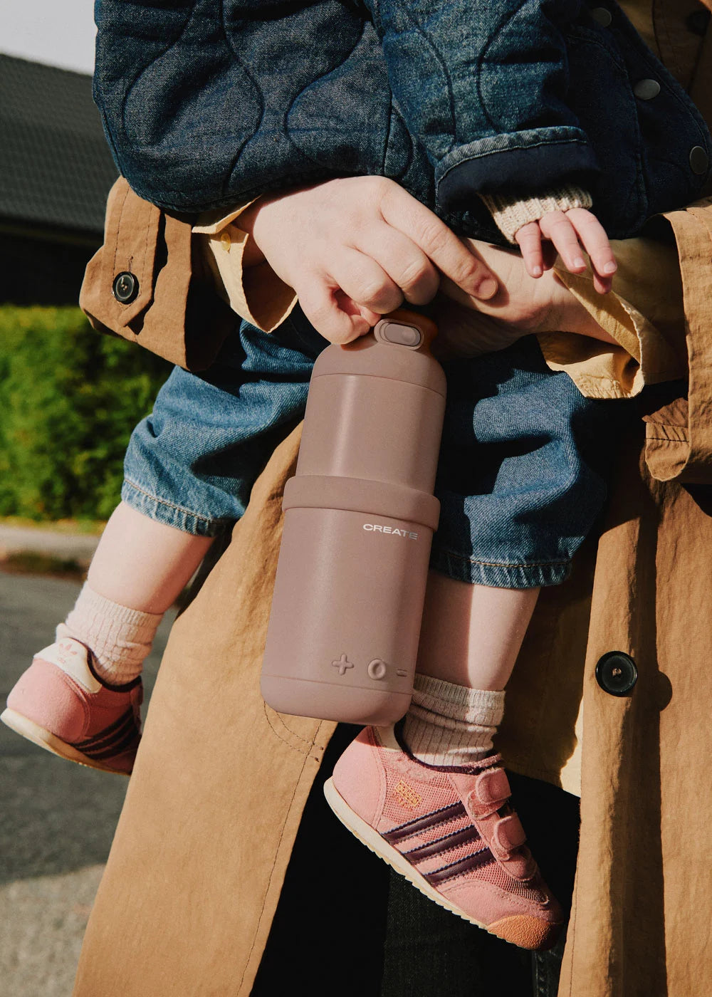 Baby Portable Milk Warmer - Calienta-leche + agua para biberones - Moka
