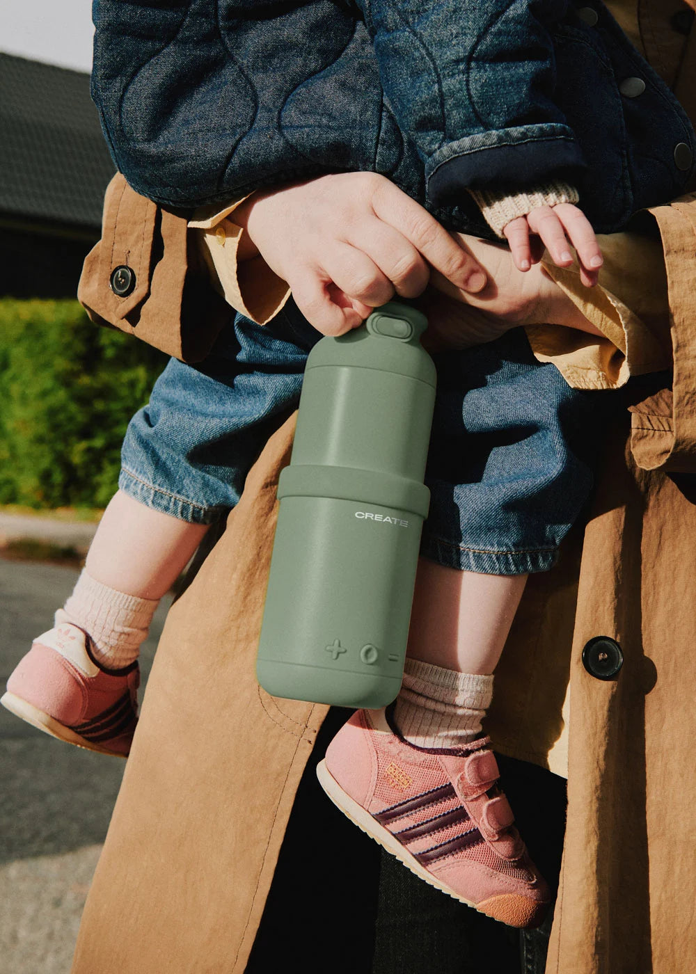 Baby Portable Milk Warmer - Chauffe-Lait + Eau Pour Biberons - Sauge