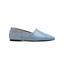 Baby Blue Slip-On Leather and Suede - Lachoix