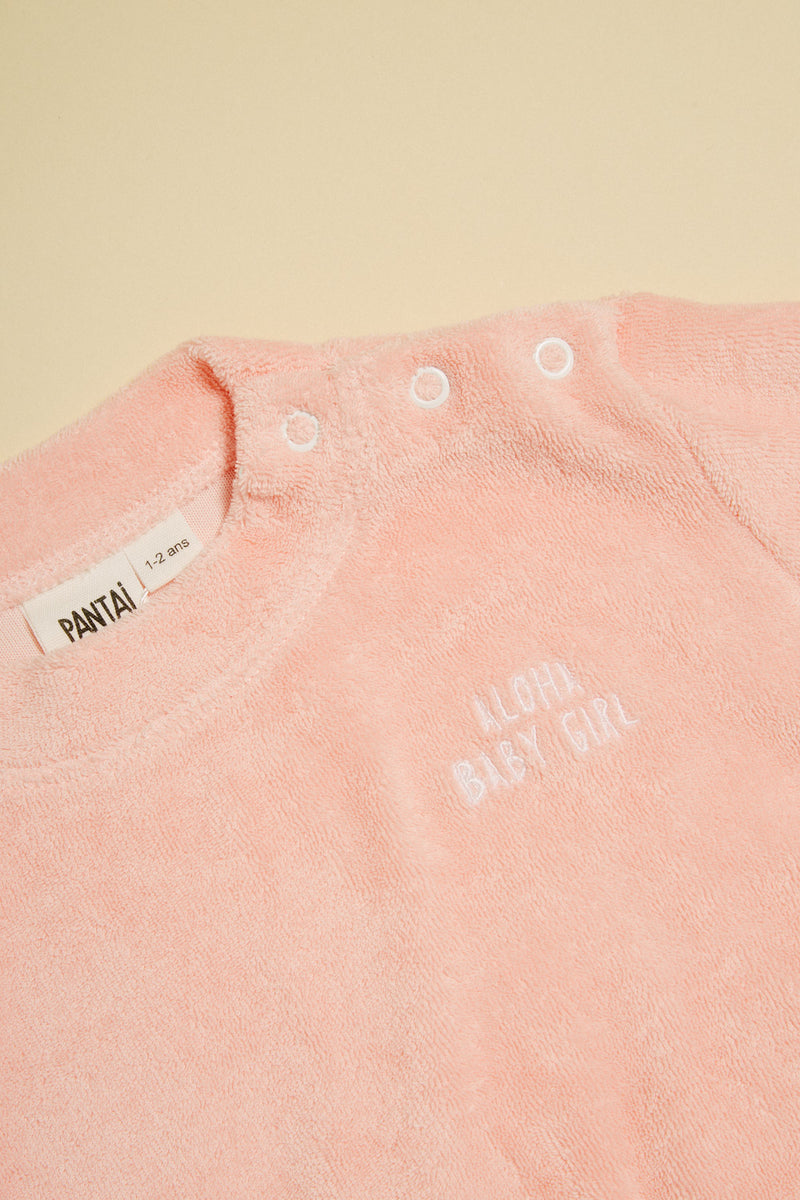 Terry Sweatshirt - Pink