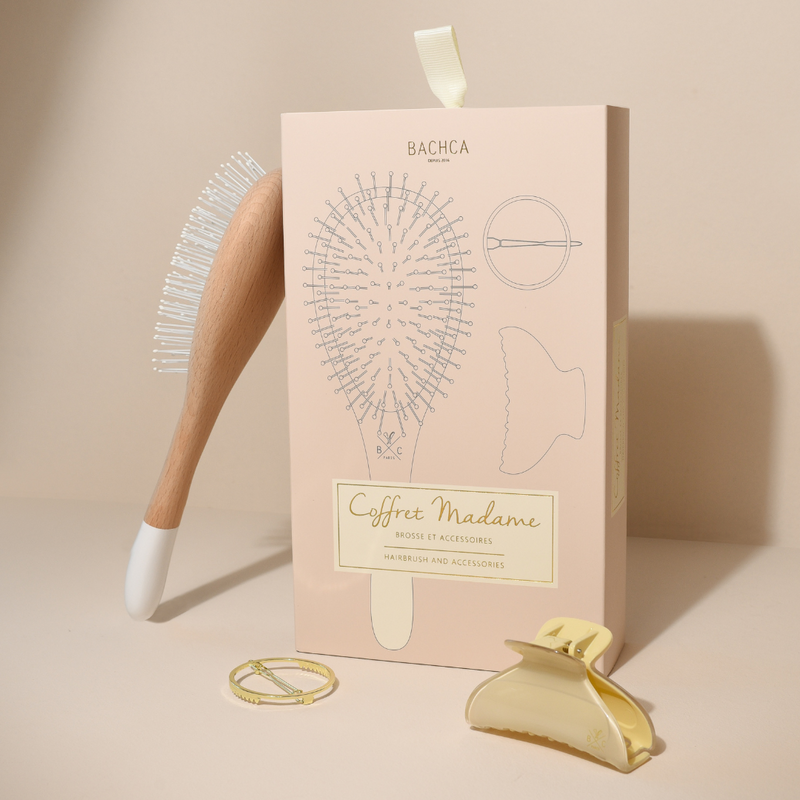 Coffret Madame - Brosse Démêlage Et Volume + 2 accessoires