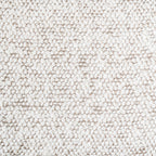 Badalona - Set of 2 Chairs - Bouclé Fabric and Metal - Ecru