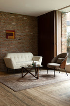 Kate Bouclé - 2-Seater Sofa - Fabric - Beige