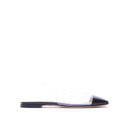 Ballerines - Gianvito Rossi Plexi Slingback Flats - Black