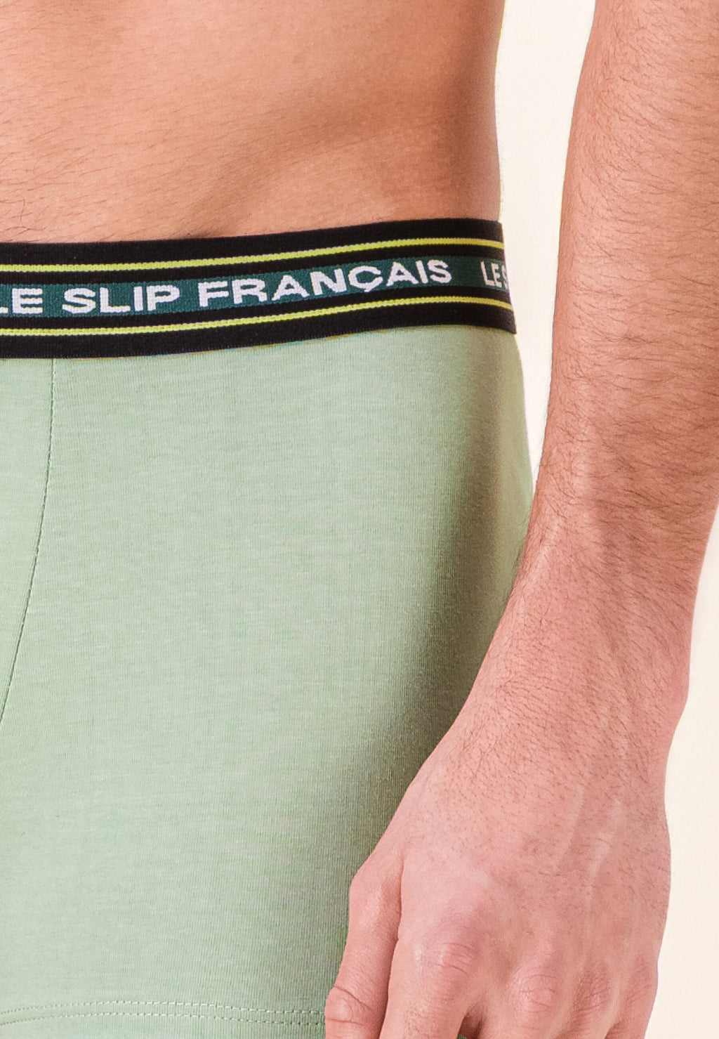 Redoutable Cotton Boxer Briefs - Sage Green