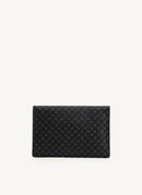 Trussardi - Pochette Noire Monogramme - K299 Black Black - Femme