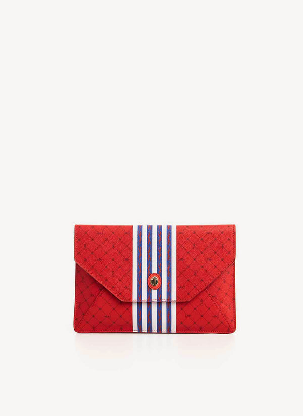 Trussardi - Red Envelope Clutch - Red - Women
