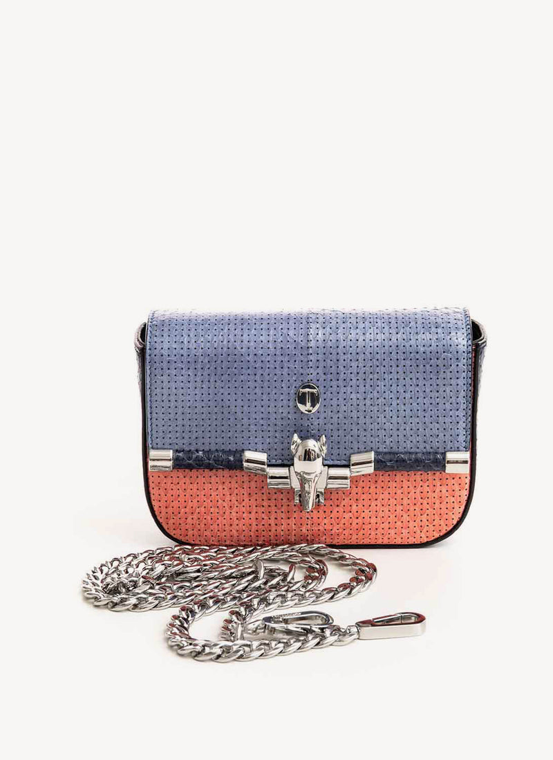 Trussardi - Petit Sac Bleu Et Rose - U617 Light Blue - Femme