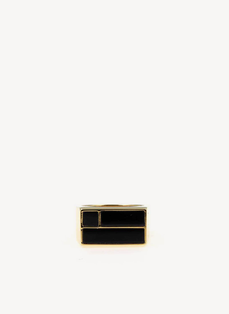 Aurelie Bidermann - Bague Bianca - Gold / Black - Femme