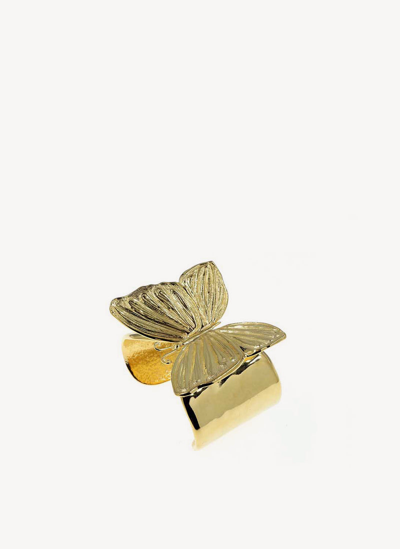 Aurelie Bidermann - Bague Notte Papillon - Gold - Femme