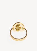 Camille Enrico - Bague Pelota - Gold Pink Rhodonite - Femme