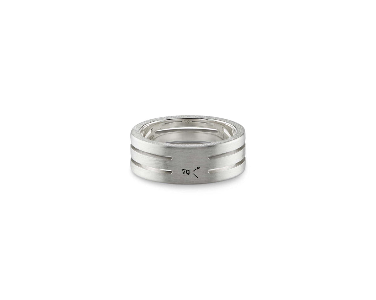 7G Perforated Ribbon Ring
