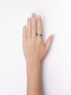 Saphale Silver Ring