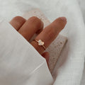 Gilia Heart Ring - Gold