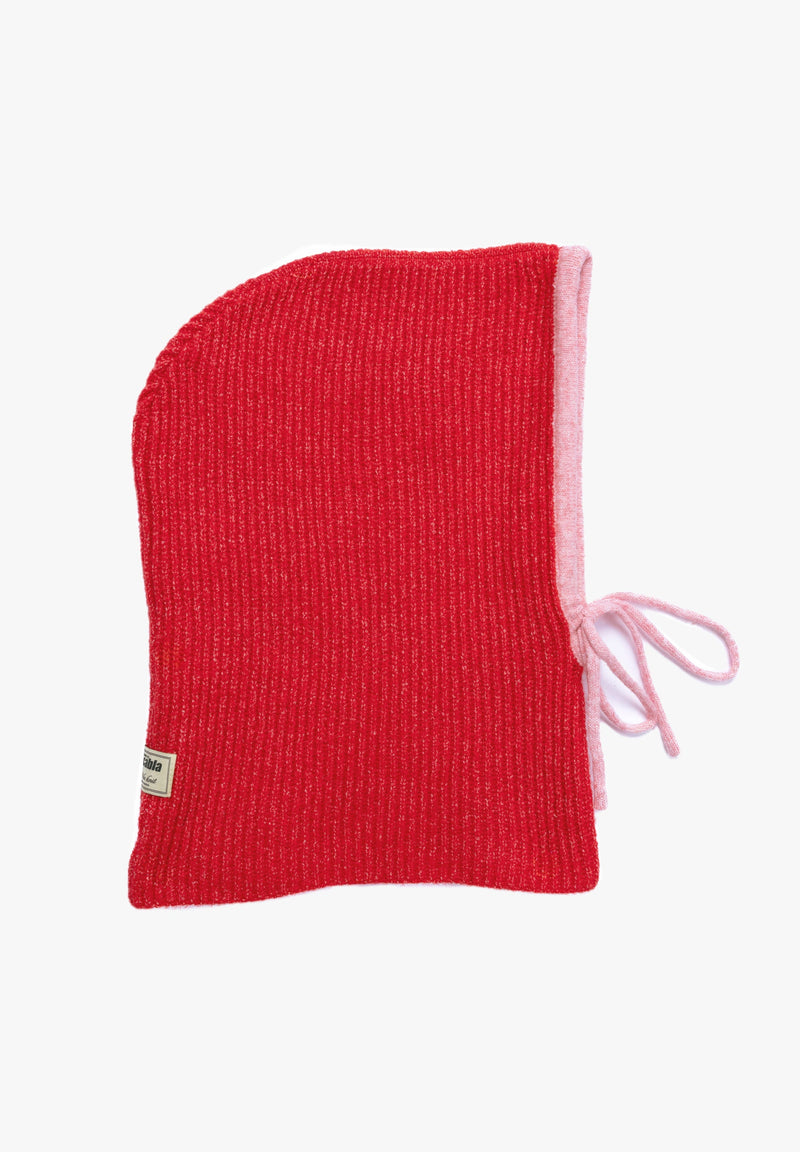 Cagoule Rouge Et Rose